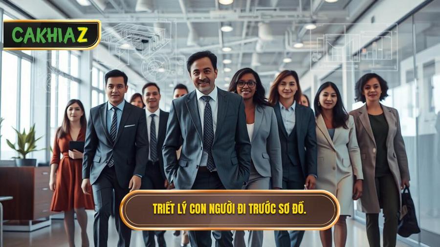 Triết lý cốt lõi: Con người đi trước, sơ đồ theo sau