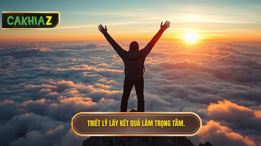 Triết lý cốt lõi: Kết quả là tôn chỉ tối thượng