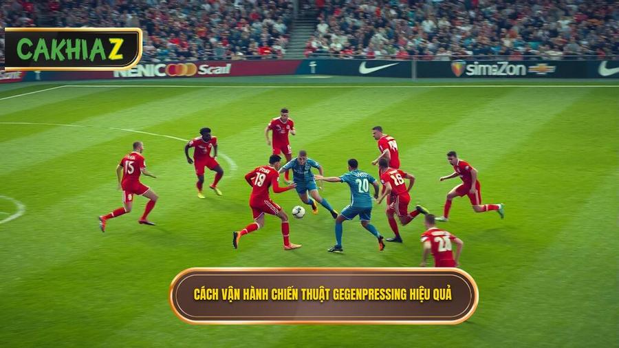 Cách thức vận hành của chiến thuật Gegenpressing