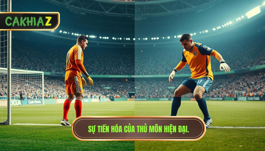 Sự tiến hóa của thủ môn hiện đại