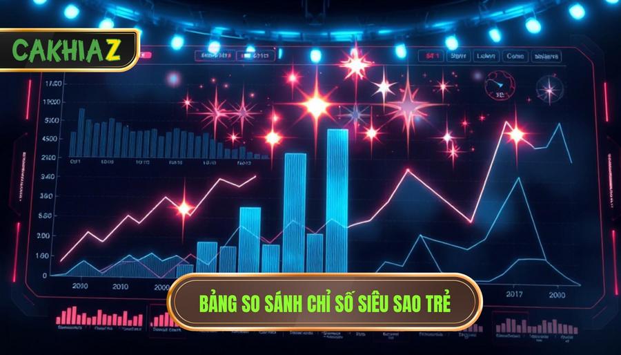 Bảng so sánh chỉ số siêu sao trẻ