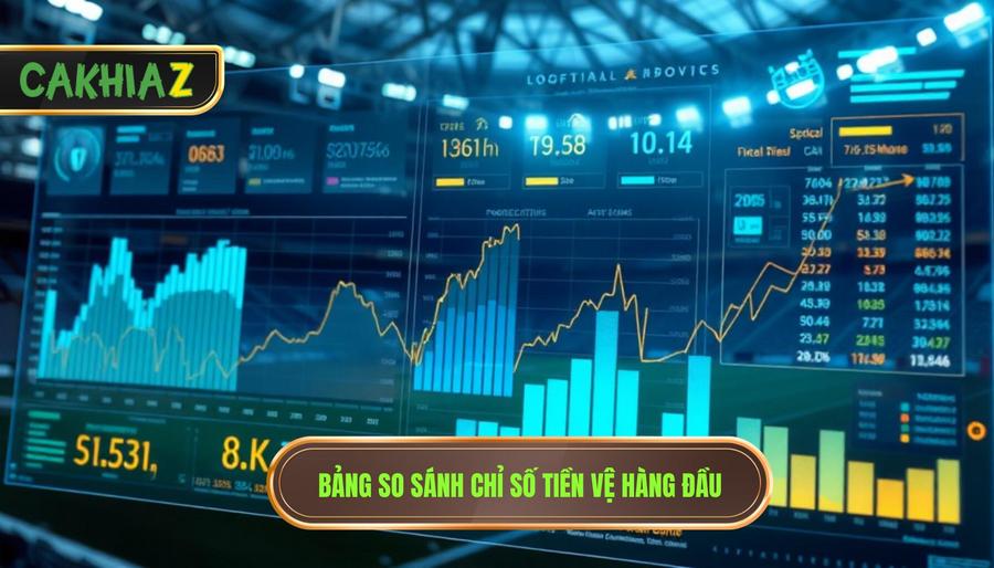 Bảng so sánh chỉ số tiền vệ hàng đầu