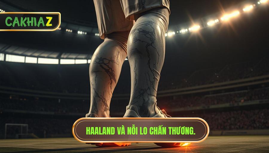 Haaland và nỗi lo chấn thương