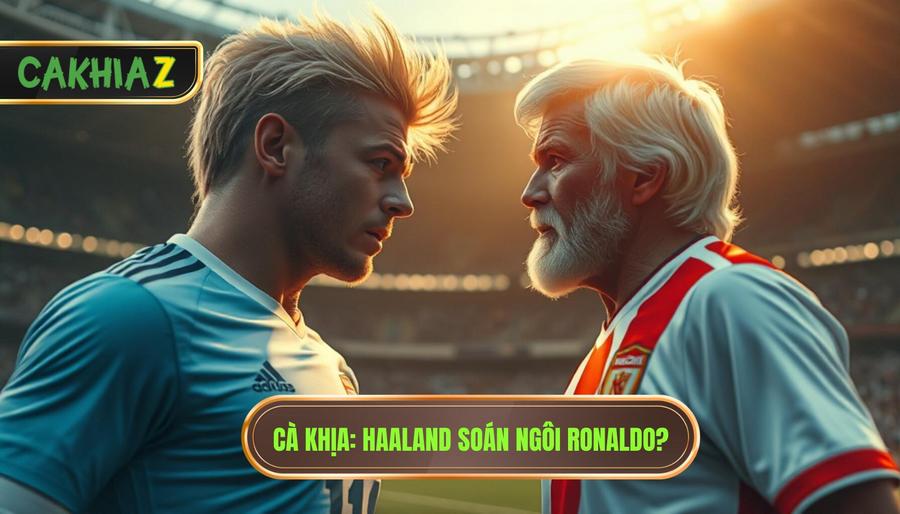 Haaland có thể vượt Ronaldo không? Phân tích chi tiết từ CÀ KHỊA